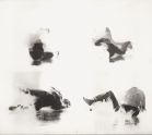 Alfons Schilling, The Falling Man, 1969, lenticular photograph, 26,5 × 33,5 cm