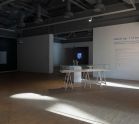 Anna Barnaföldi, Text Parts to be Learnt By All Means, exhibition view, Timebase, New Budapest Gallery, 2015