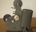 Hand-cranked projector